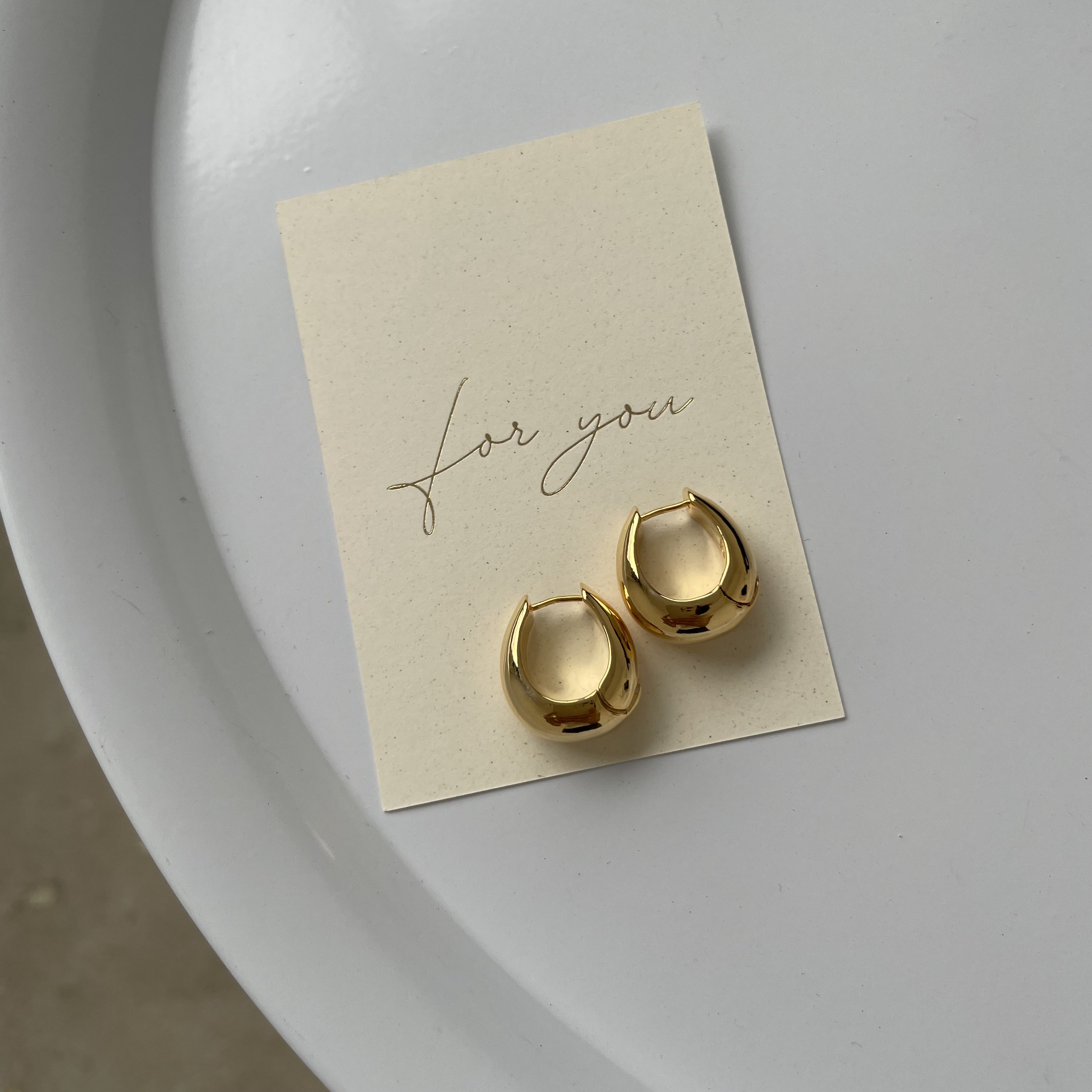 картинка Серьги "Gold base"