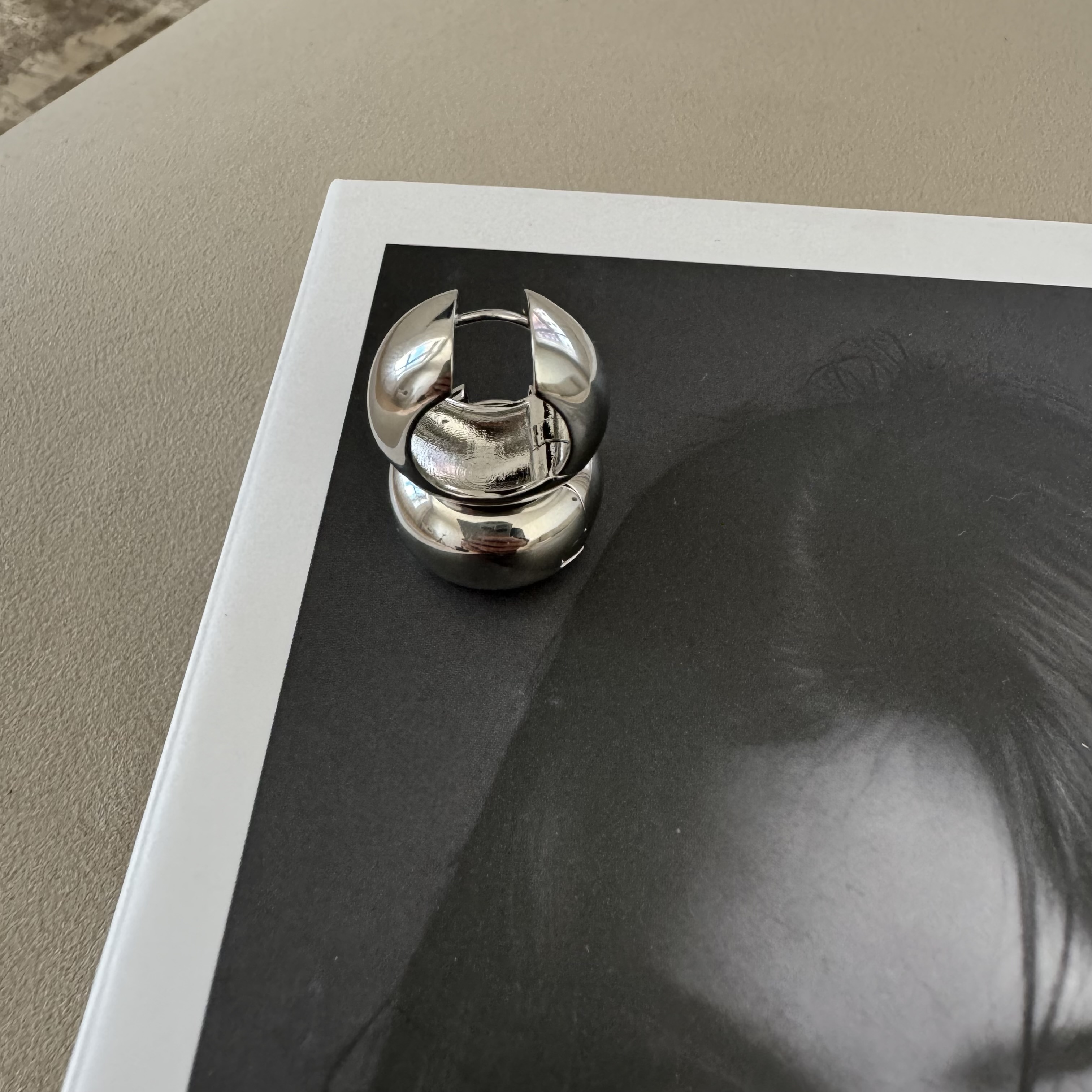 картинка Серьги "Серебряные кольца"