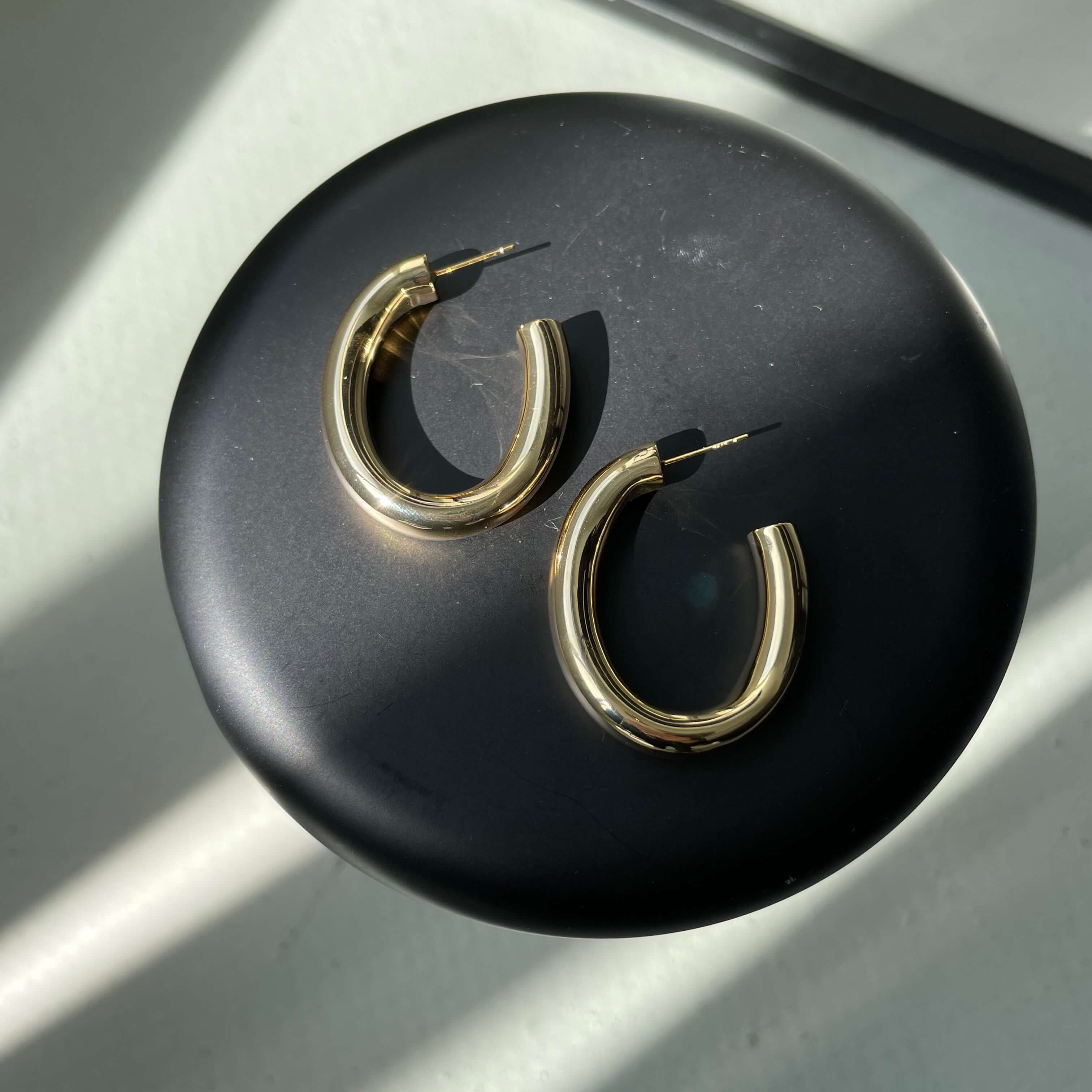 картинка Серьги "Gold bullet"