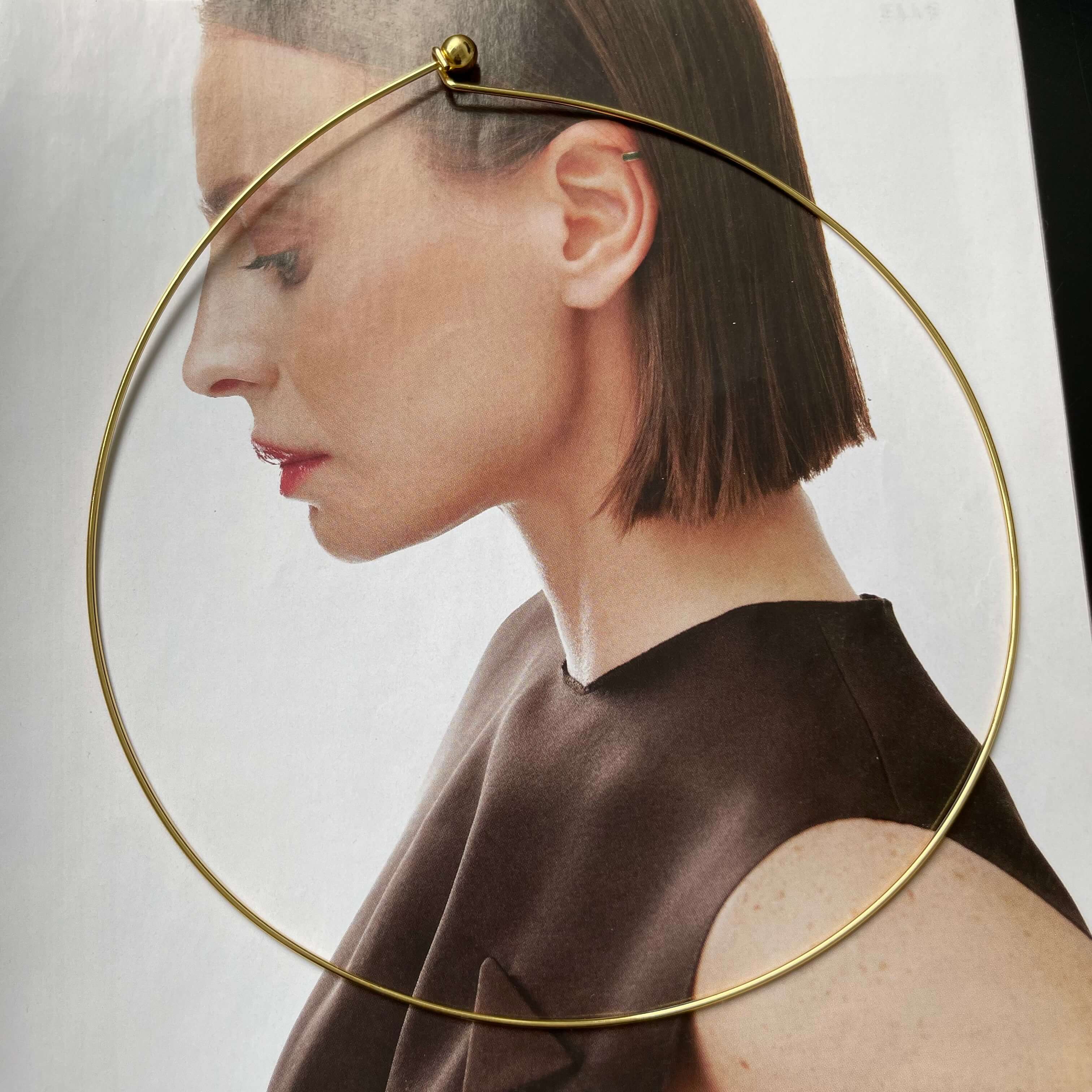 картинка Колье "Gold Hoop"