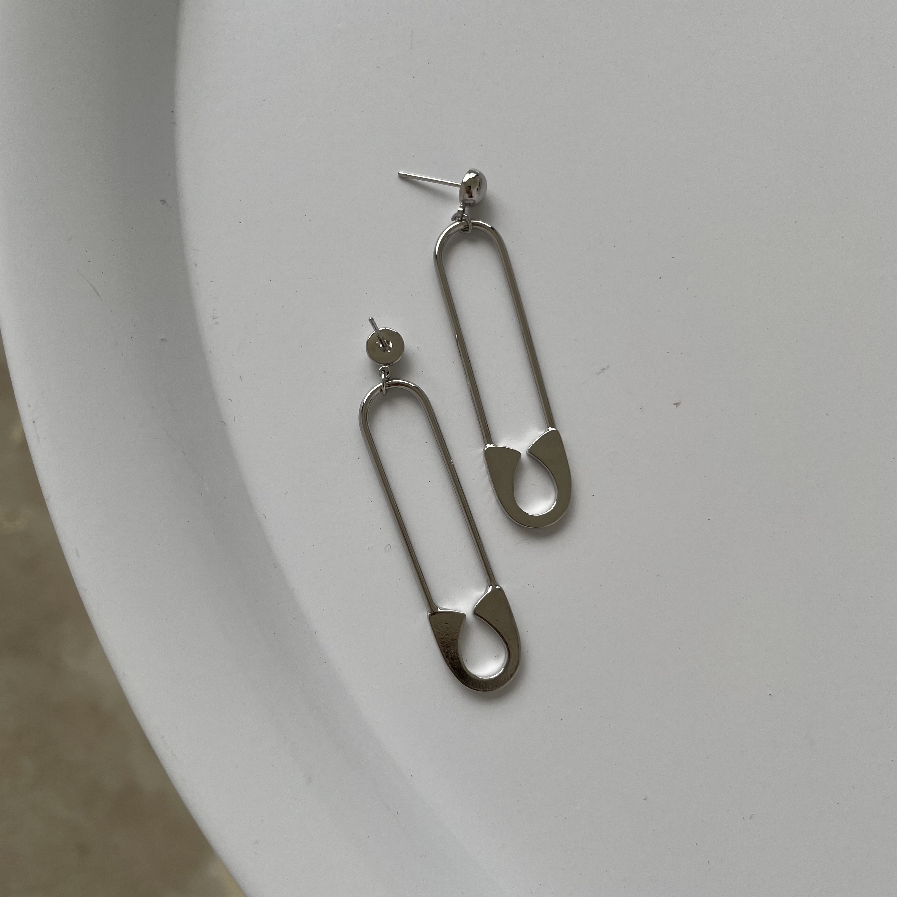 картинка Серьги "Серебряная булавка"