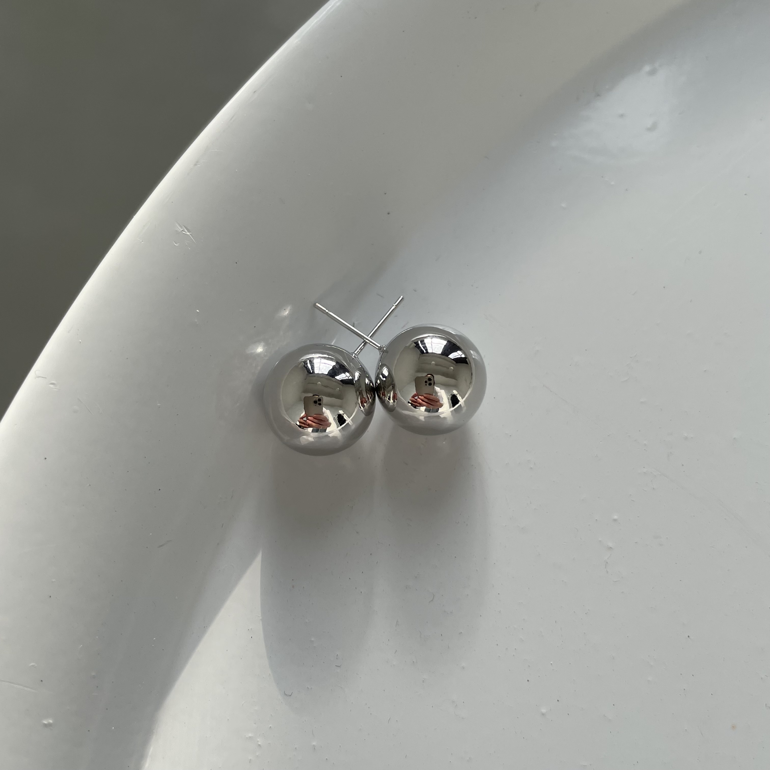 картинка Серьги "Silver point"