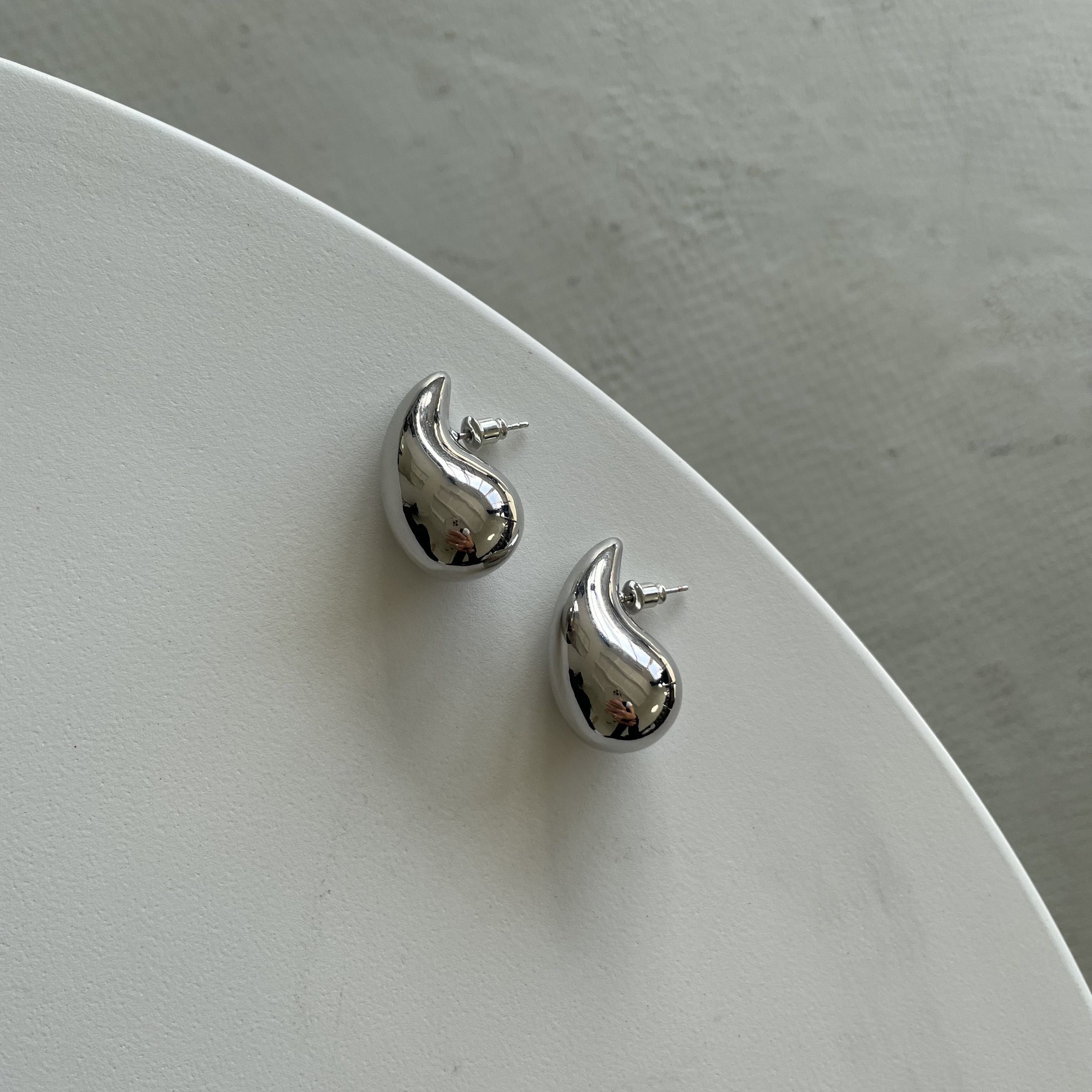 картинка Серьги "Silver comma"