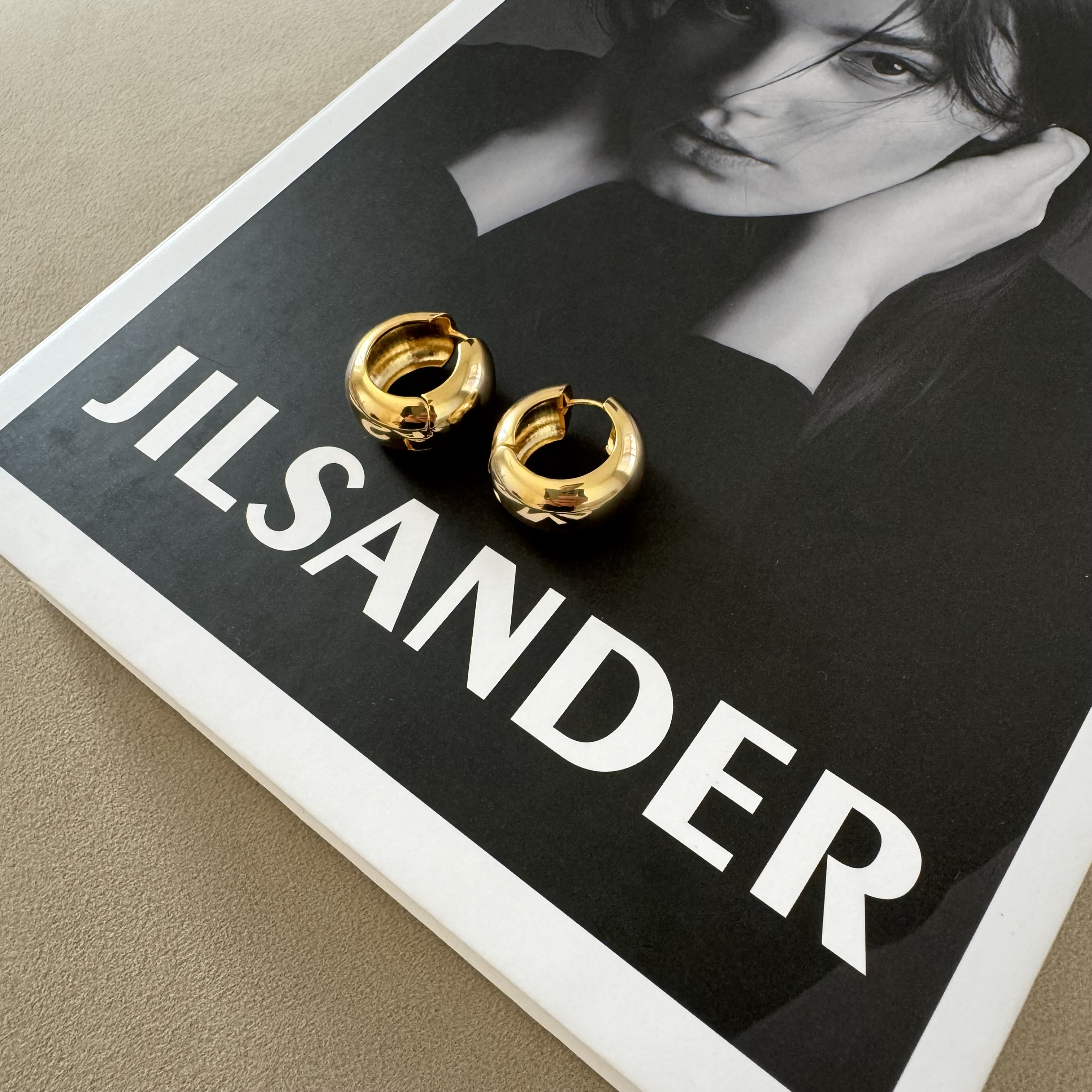 картинка Серьги "Золотые кольца"