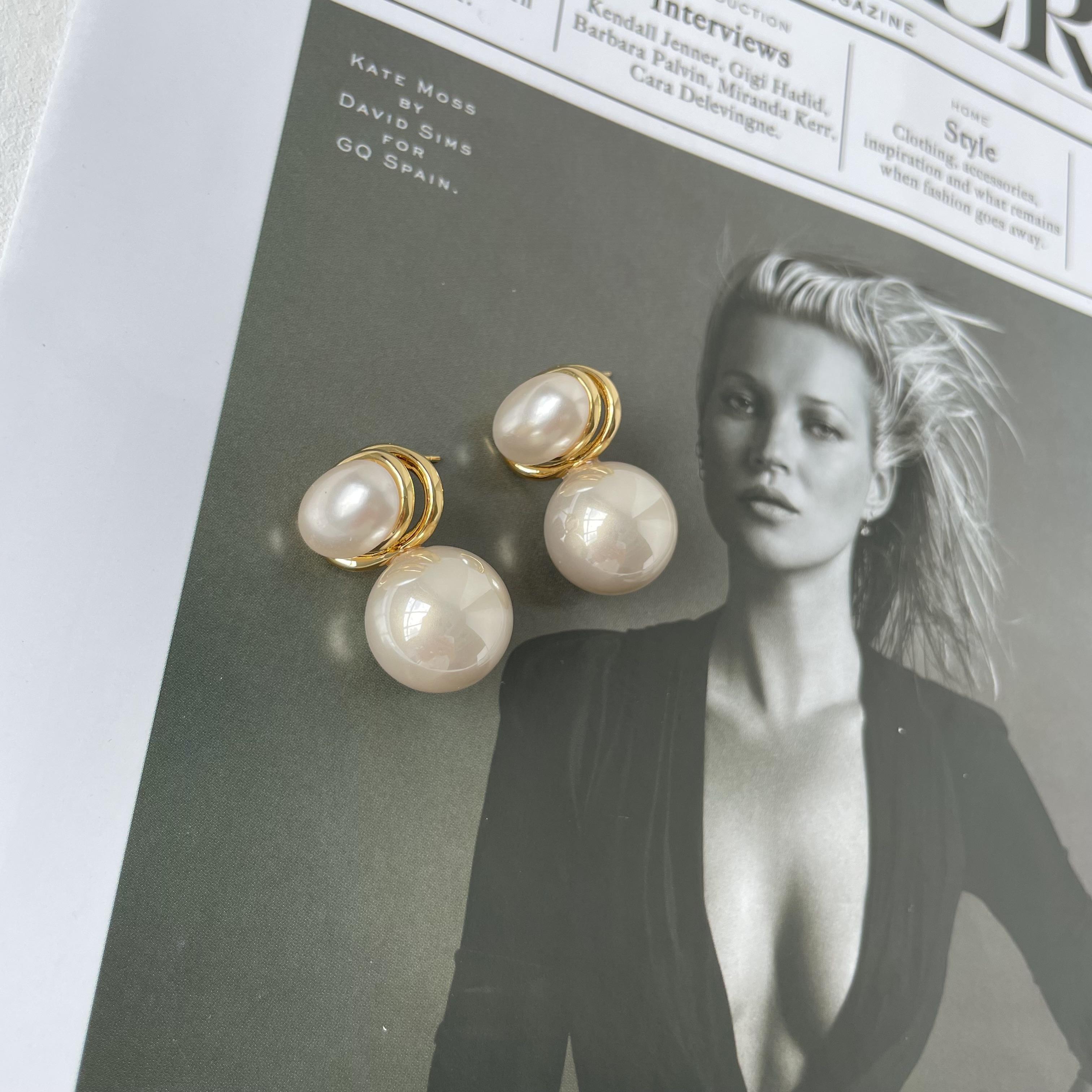 картинка Серьги "Жемчужный рай"