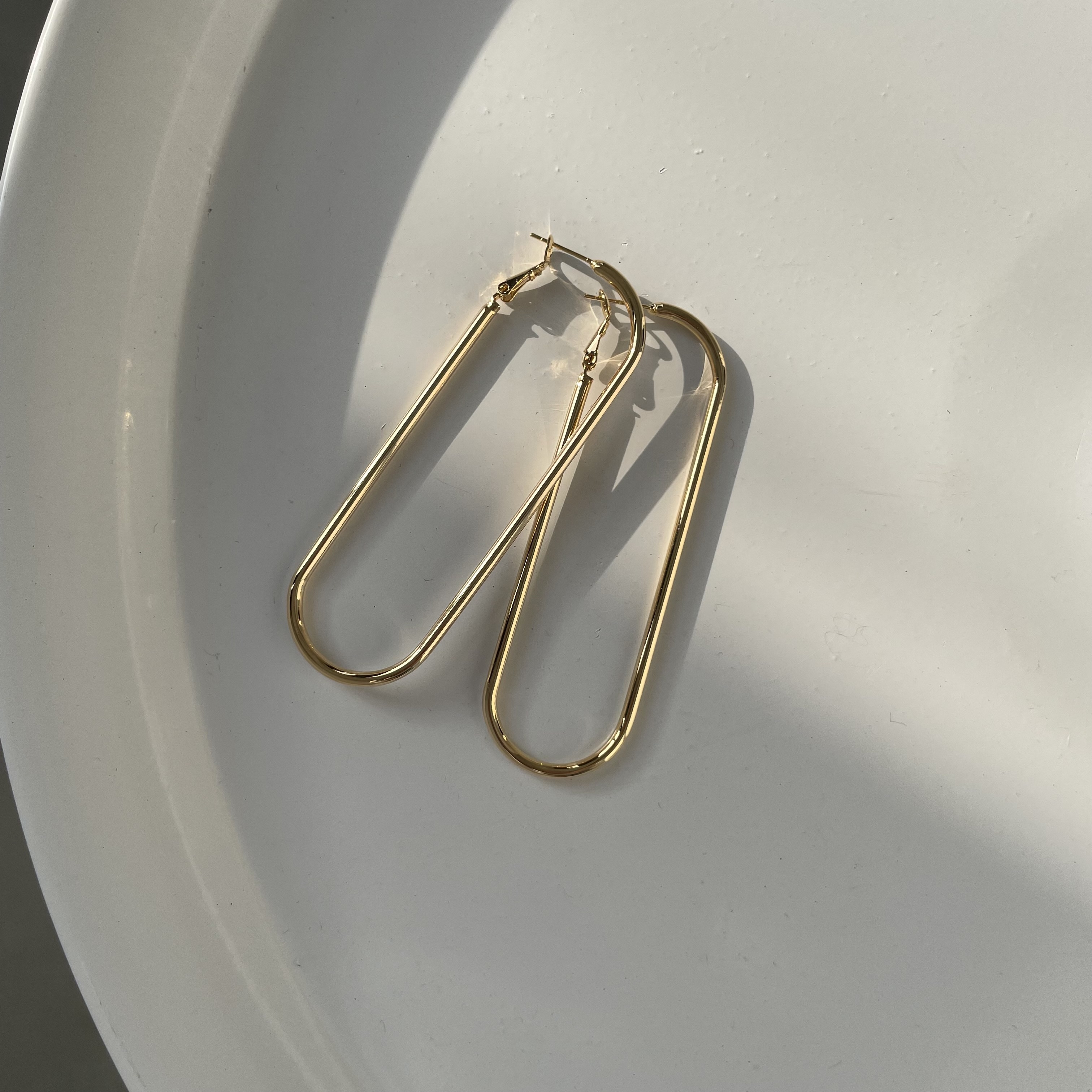 картинка Серьги "Lava gold"