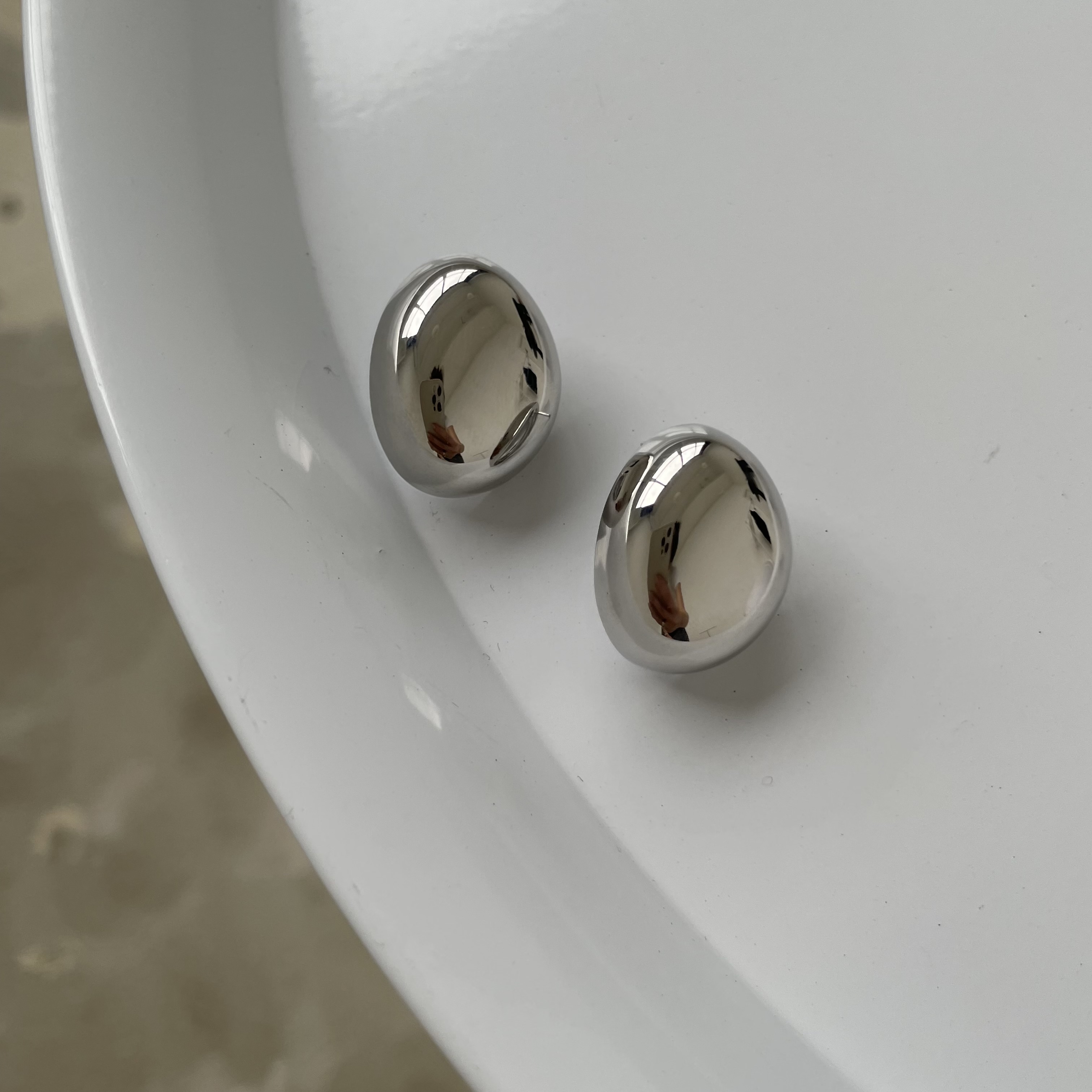 картинка Серьги "Silver stone"