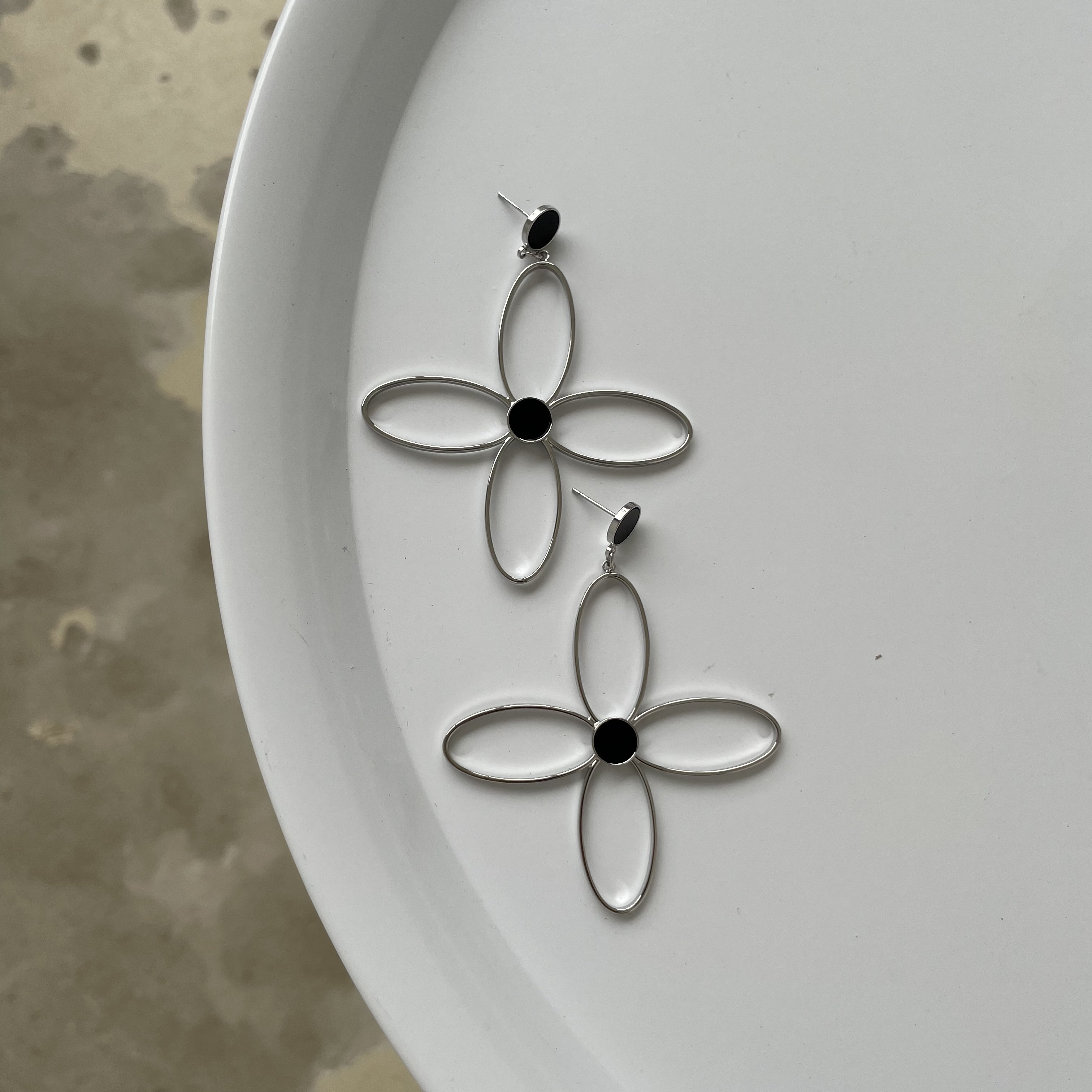 картинка Серьги "Big flowers"