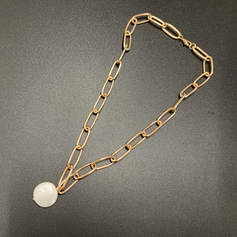 картинка Цепь с барочным жемчугом