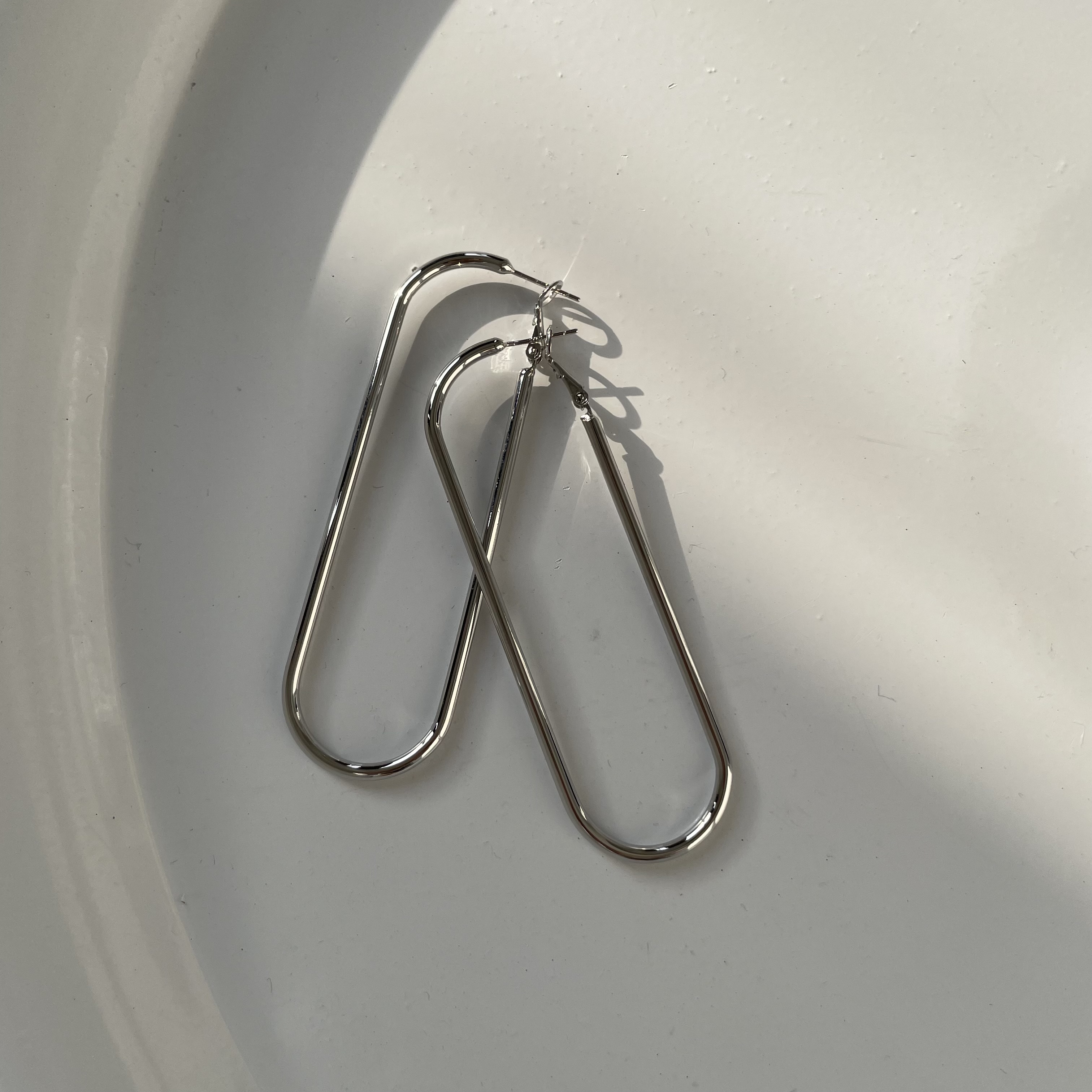 картинка Серьги "Lava silver"