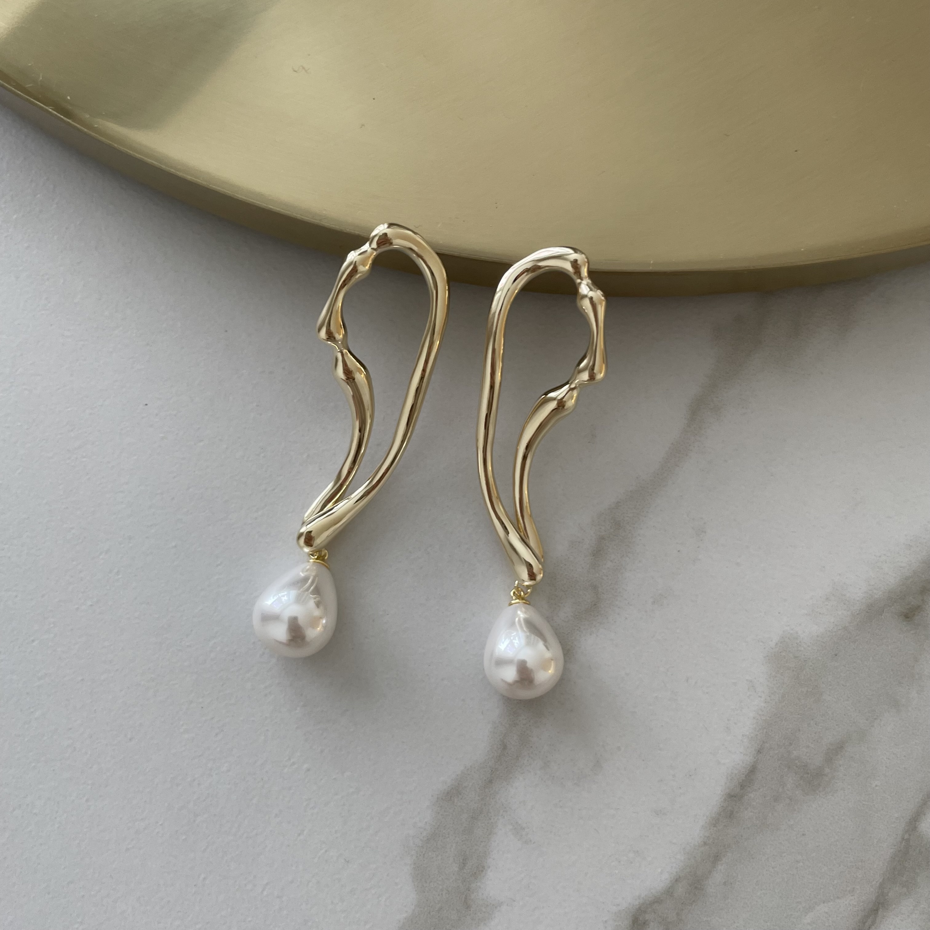 картинка Серьги "Gold beauty"