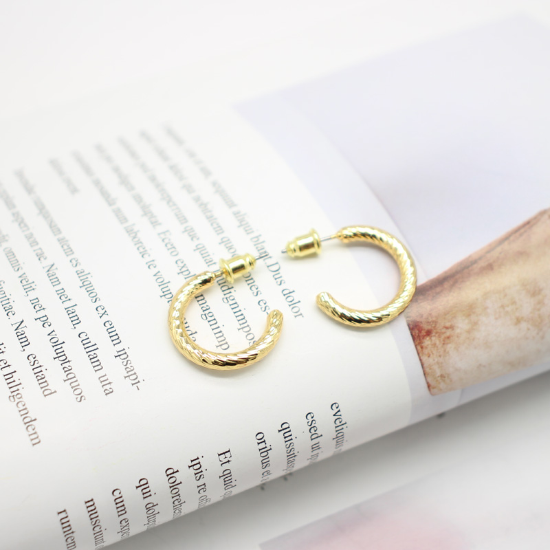 картинка Серьги полукольца "Helga"