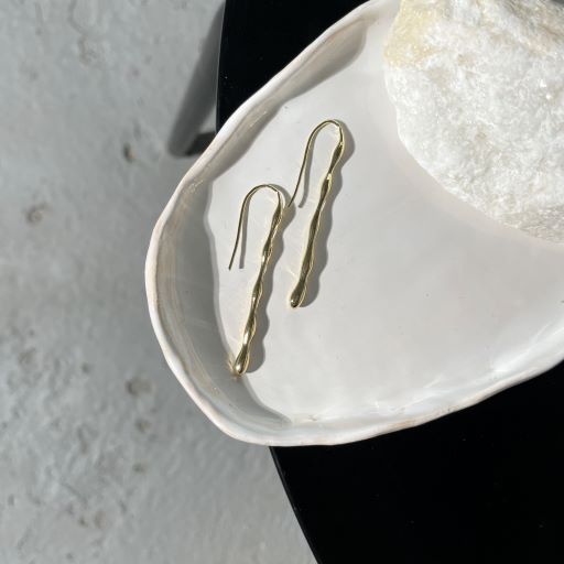 картинка Серьги "Golden branch"