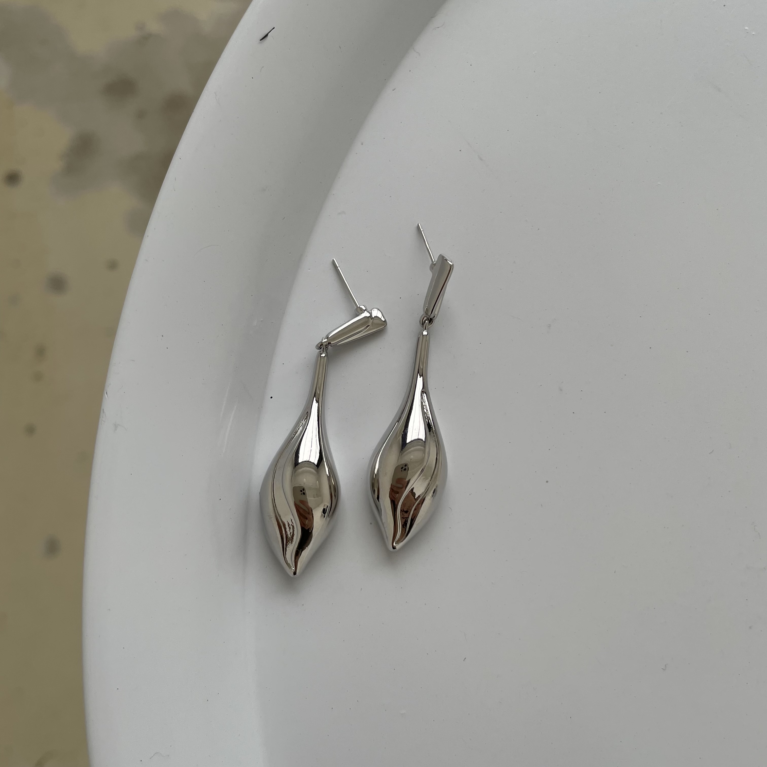 картинка Серьги  "Серебряная булава"