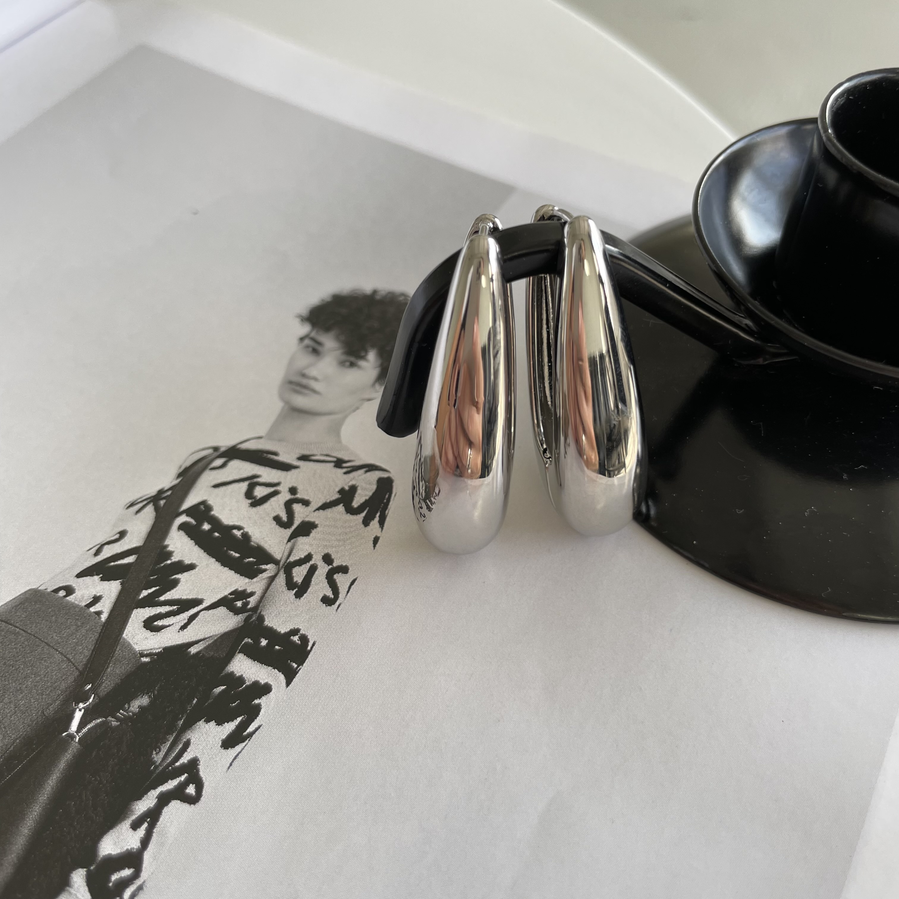 картинка Серьги "Silver stick"