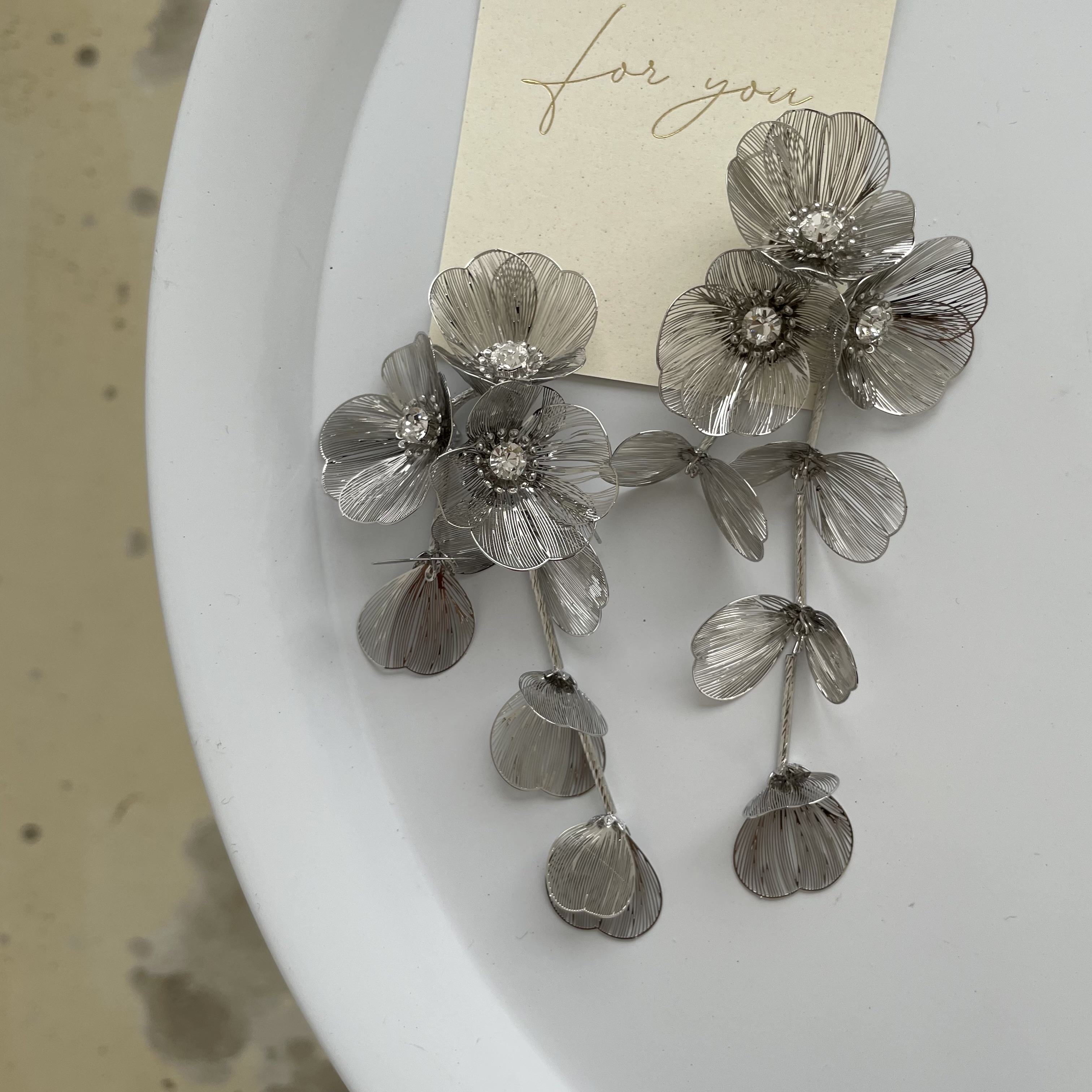 картинка Серьги  "Цветущая ветвь"