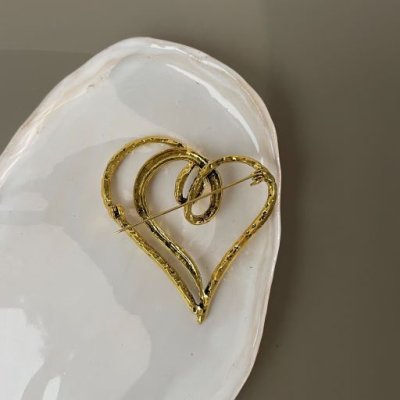 картинка Брошь  "Heart"