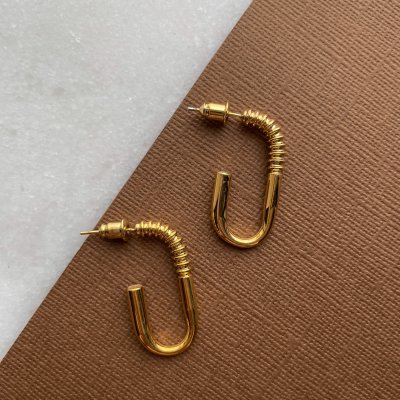картинка Серьги "Screw"