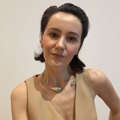 картинка Чокер "Серебряные капли"