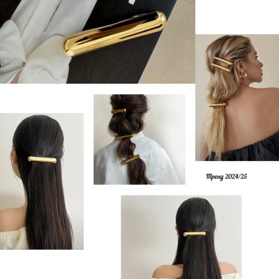 картинка Заколка "Golden stick"
