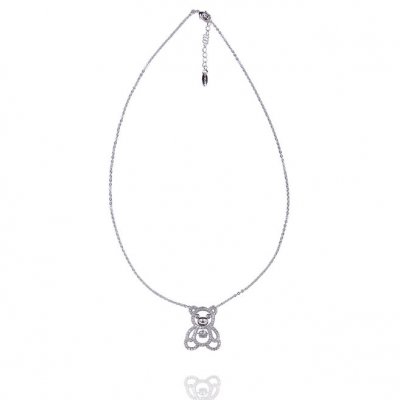 картинка Подвеска медвежонок с кристаллом Swarovski