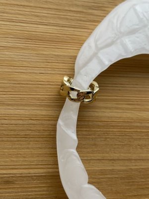 картинка Серьга кафф "Золотая коса"