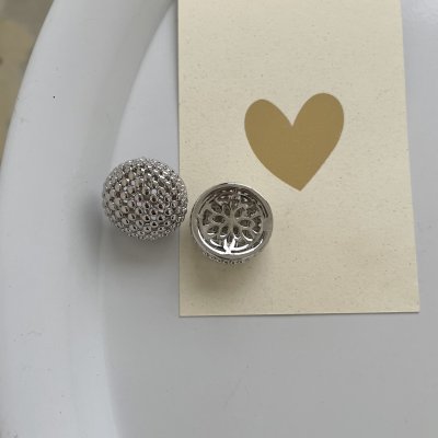 картинка Серьги  "Silver beads"