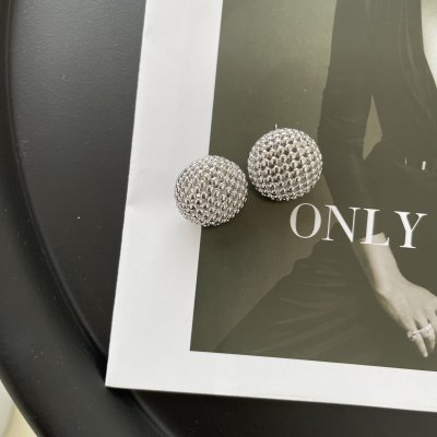 картинка Серьги  "Silver beads"