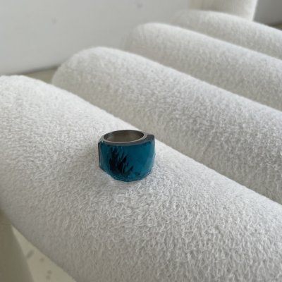 картинка Кольцо "Вlue wave"