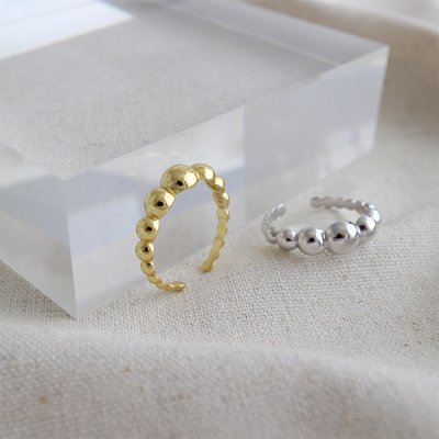 картинка Кольцо "Small beads Gold"
