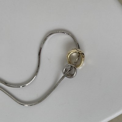 картинка Цепь с кулоном "Rings"