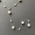 картинка Колье "Silver pearl rain"