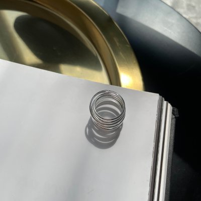 картинка Кольцо "Silver spiral"
