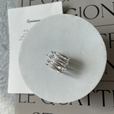 картинка Кольцо "Silver spiral"
