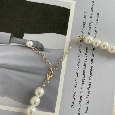 картинка Бусы жемчужные "White stones"