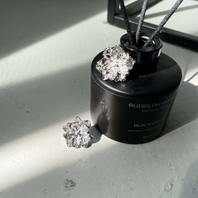 картинка Серьги "Silver flower"