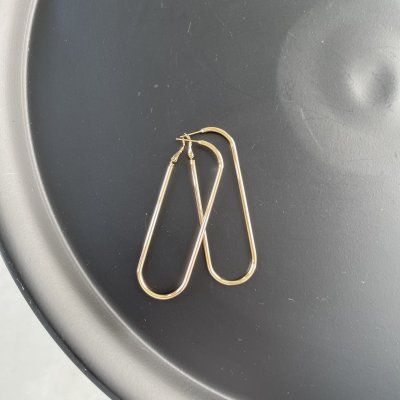 картинка Серьги "Lava gold"