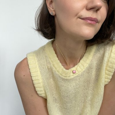 картинка Цепь с кулоном "Flamingo"