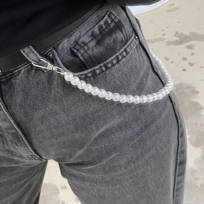 картинка Жемчужные бусы для сумки "Trendy"