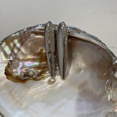 картинка Серьги "Magic wand silver"