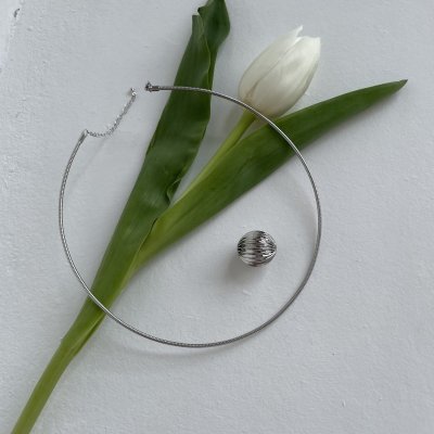 картинка Колье "Silver balloon"