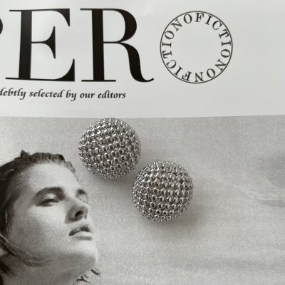 картинка Серьги  "Silver beads"