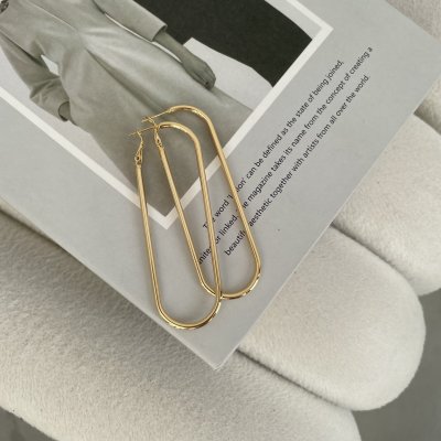 картинка Серьги "Lava gold"